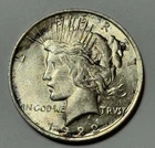 1922 Peace Silver Dollar (90% Silver) ~ MS+