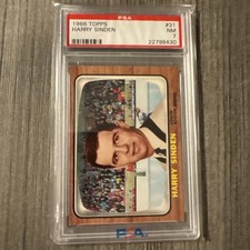 1966 Topps Boston Bruins Team Set, PSA Registry Rank #2, 7.08.  Bobby Orr PSA 7