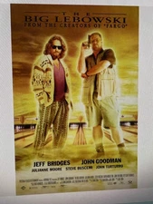THE BIG LEBOWSKI POSTER 24X36 INCHES OFFICIALLY LICENSED MERCH NEW ROLLED