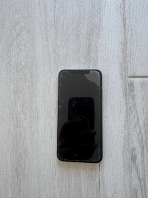 Apple iPhone X - Silver - CRACKED Front & Back - FOR PARTS OR REPAIR
