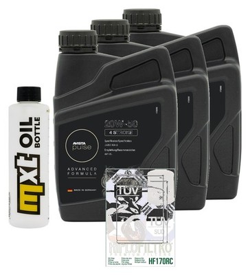 Inspection package MXT 3 liter engine oil Avista oil 20W-50 + oil filter Hiflo