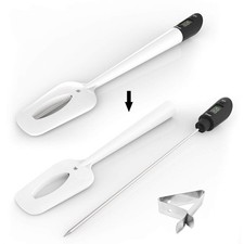 Digital Candy Thermometer Spatula Thermometer Meat Thermometer with Pot Clip ...