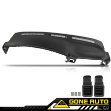 Fit For 1999-2006 Chevrolet Silverado Gmc Sierra Upper Dash Board Cover Black