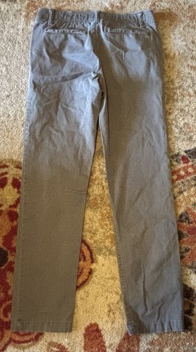 Boys Size 16 Slim Urban Pipeline Pants UEC Dark Grey Tan - Picture 5 of 6