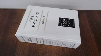 			The White Book Service 2020 - Civil Procedure, Vol 2, Anonymous, 		