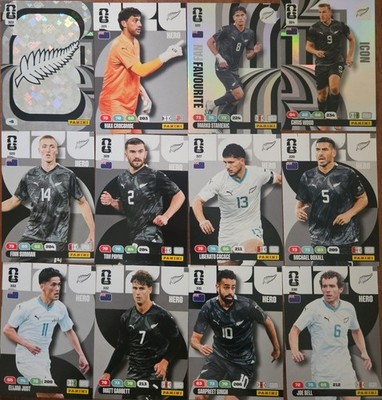Panini Fifa World Cup 2026 12x  Teamcards New Zealand