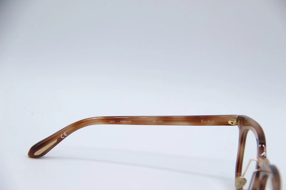 НОВЫЙ LINDA FARROW BURTON LFL/1102/7 ГАВАНА ЗОЛОТО ПОДЛИННЫЙ ОПРАВЫ ОЧКИ 52-22 - Изображение 3 из 4