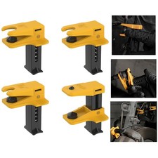 4x Car Brake Line Clamp Kit Leakproof Fluid Line Stopper Tool 12 38 516