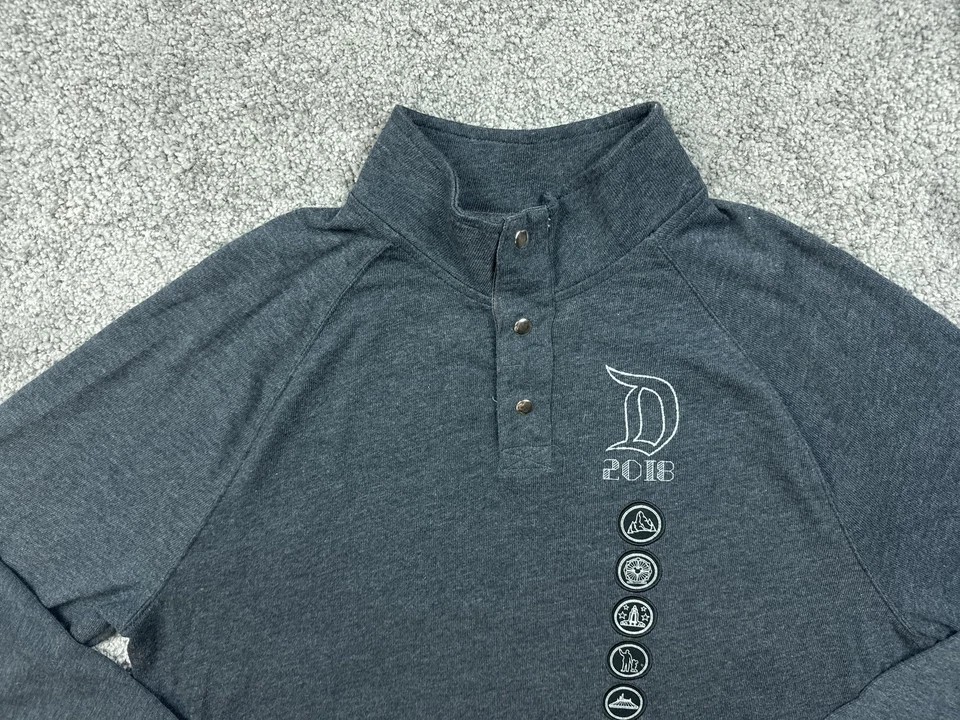 Pullover de los Parques Disney para Hombres XL 2018 Half Snap Disneyland California Adventure Foto 3 de 4