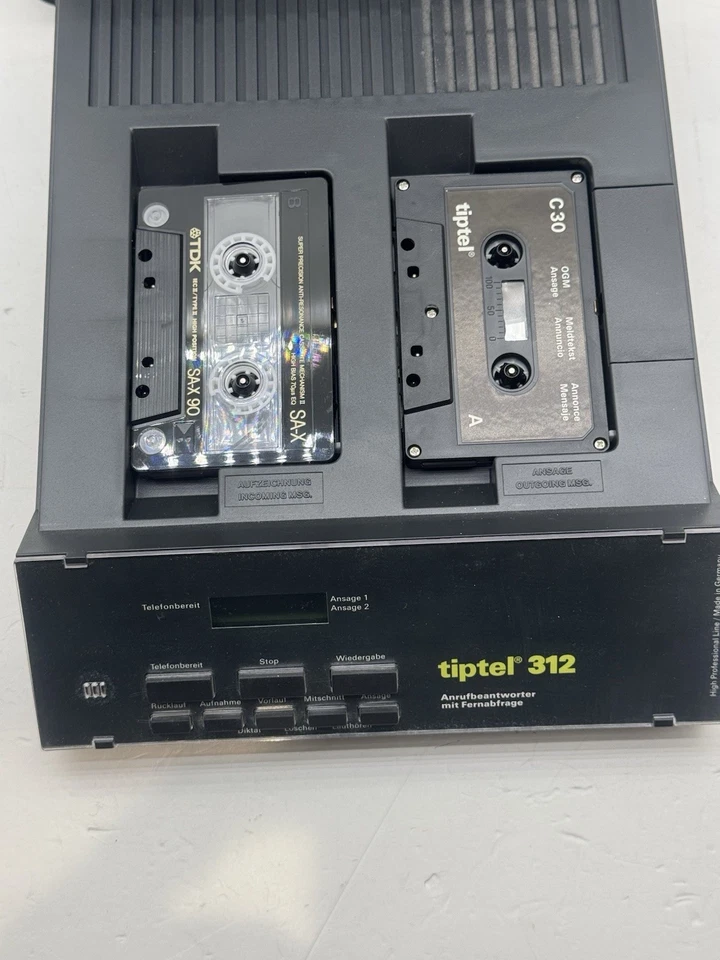 Tiptel 312 – professioneller Anrufbeantworter – NEU originalversiegelt - Vintage - Bild 3 von 4