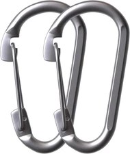 T316 Stainless Steel Spring Snap Hook, Marine Grade Safety Carabiner, Heavy Duty