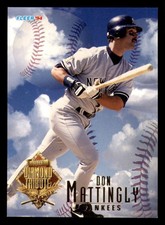 1994 Fleer Update Diamond Tribute - NEW YORK YANKEES  Don Mattingly
