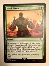 Break Down - 74 - PIP - NM - MTG Magic the Gathering