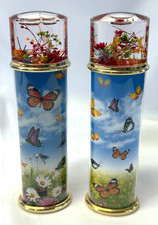 2 Bits And Pieces Colorful Butterfly And Dried Flowers Kaleidoscope Gift Toy