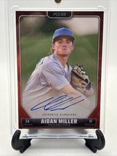 2024 Pulse Baseball Aidan Miller #A-AMI Auto Philadelphia Phillies Rookie #94/99