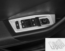 Fensterheber Rahmen Blende Abdeckung in Silber Matt Geeignet Für VW T-Cross TDI