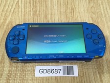 GD8687 With Defects - PSP-3000 VIBRANT BLUE SONY PSP Console Japan