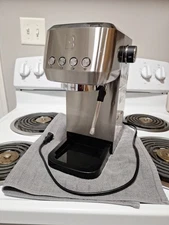 CASABREWS 3700 Espresso Machine 20 Bar w/ Steam Wand – FOR PARTS – Stainless