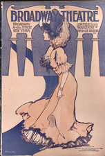 1910 Broadway Theatre Souvenir Program Major-Allen Publishing