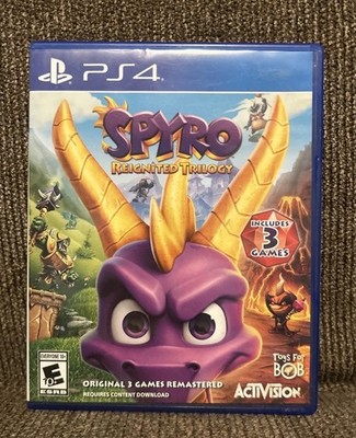 Spyro Reignited Trilogy Console Game - Sony PlayStation 4 Activision Remastered