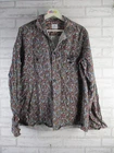 PS Paul Smith floral print casual fit shirt mens L cotton long sleece collared