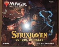 Magic The Gathering: Strixhaven School of Mages Bundle |BRAND NEW SEALED MTG