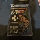 Batman # 497 CGC Graded 9.8 DC Comic Book Bane Breaks Batman’s Back Key Issue