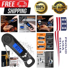 Meat Thermometer Digital, Instant Read Food Thermometer for Cooking, Grilling...