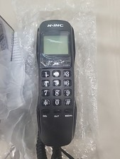 12410 N-INC KX  T888CID Corded Telephone with Flash  VIP Caller ID Black