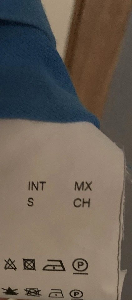 Camisa Polo Boss by Hugo Boss Para Hombre S Pequeña Azul Calce Ajustado Informal Usada-Excelente Foto 4 de 4