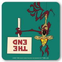 Logoshirt® Looney Tunes Untersetzer, Coyote 10X10Cm (The End)