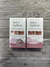 2 Tint & Tighten Instant Color Soothing Cream 0.18oz Light/Medium 9-0.6 ml Tubes