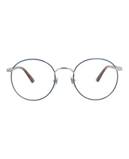 Gucci Unisex Round/Oval Blue Havana Transparent Fashion Designer Eyewear
