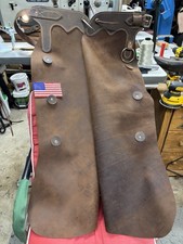 Western Cowboy Batwing Work Chaps - Custom-Made In USA