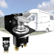 Battery Disconnect Switch with Locking Plate 12V-24V 250A Battery Kill Switch