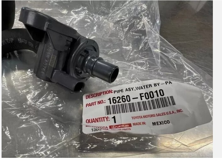 OEM Genuine Coolant Hose Assembly Water Bypass Valve A25AFKS 16260-F0010