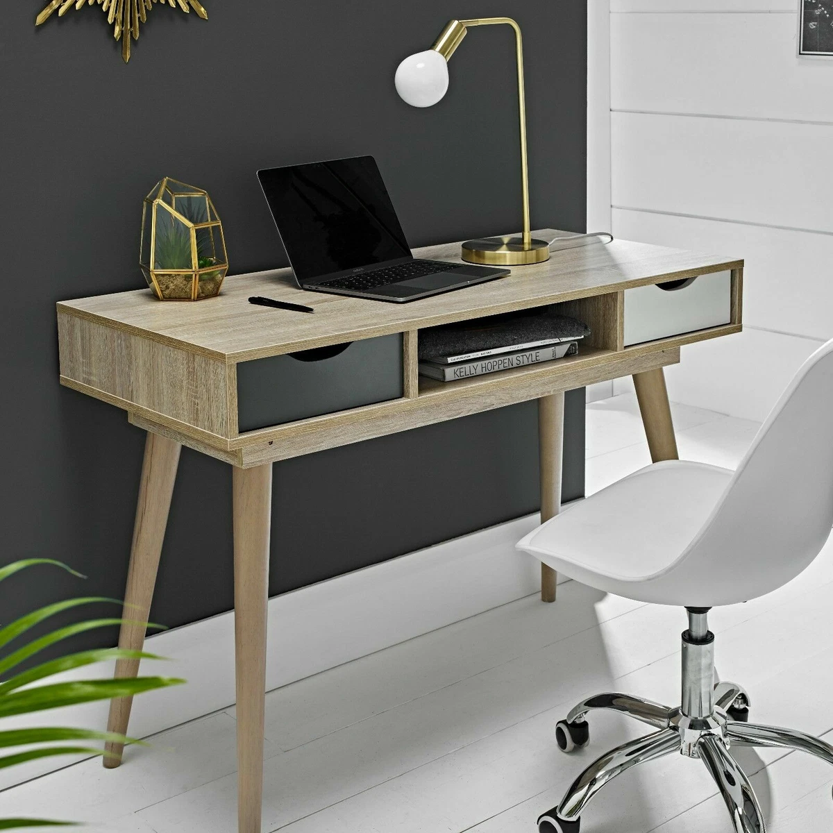 Grey 2024 retro desk