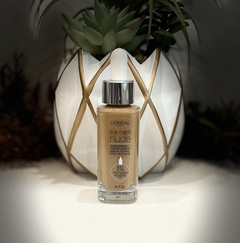 L'Oreal Paris True Match Nude Hyaluronic Tinted Serum ~ Choose Foundation Shade - Picture 3 of 15
