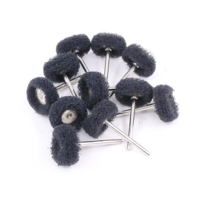 12pc Abrasive Polishing Buffing Wheels Grinding Rotary Tool 1/8'' Shank 600 Grit 