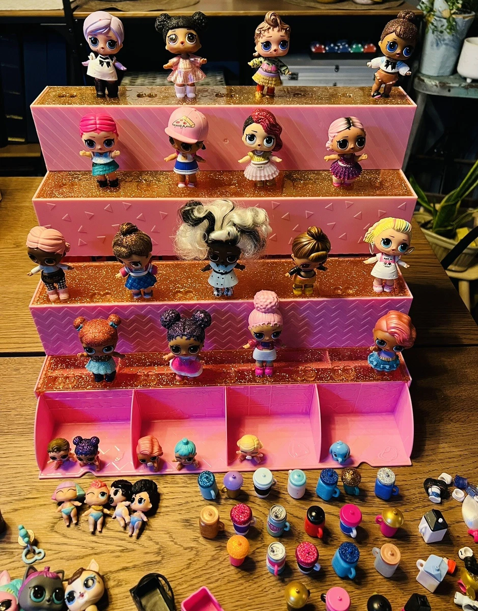 LOL Surprise Pop Up Store-Display-Carrying Case w/lot Of LOL Dolls Mall  Playset