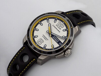 SELTEN!!CHOPARD GRAND PRIX DE MONACO HISTORIQUE 44 REF.: 168568-3001 PAPIERE/BOX