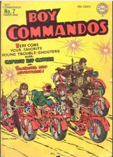 BOY COMMANDOS COMICS 36 Unique Issue Collecti...