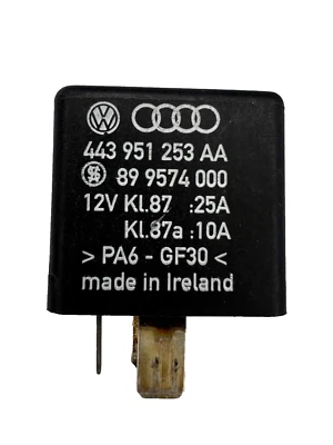 VAG RELAY 443951253AA 899574000 No. 219 12v 6-pin oem genuine R17 - Image 1 of 4