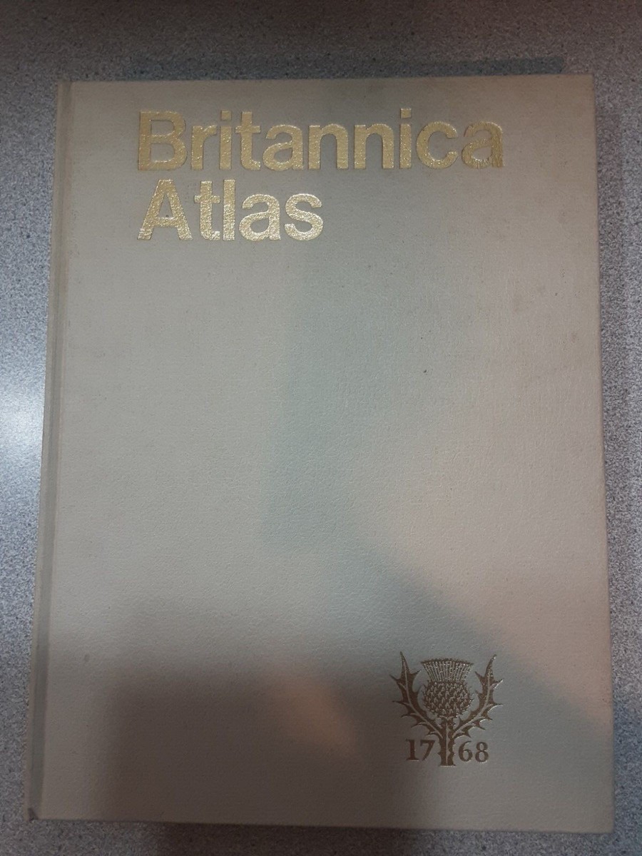 Britannica Atlas ブリタニカ アトラス Britannica Atlas 1768 - 1984 | eBay