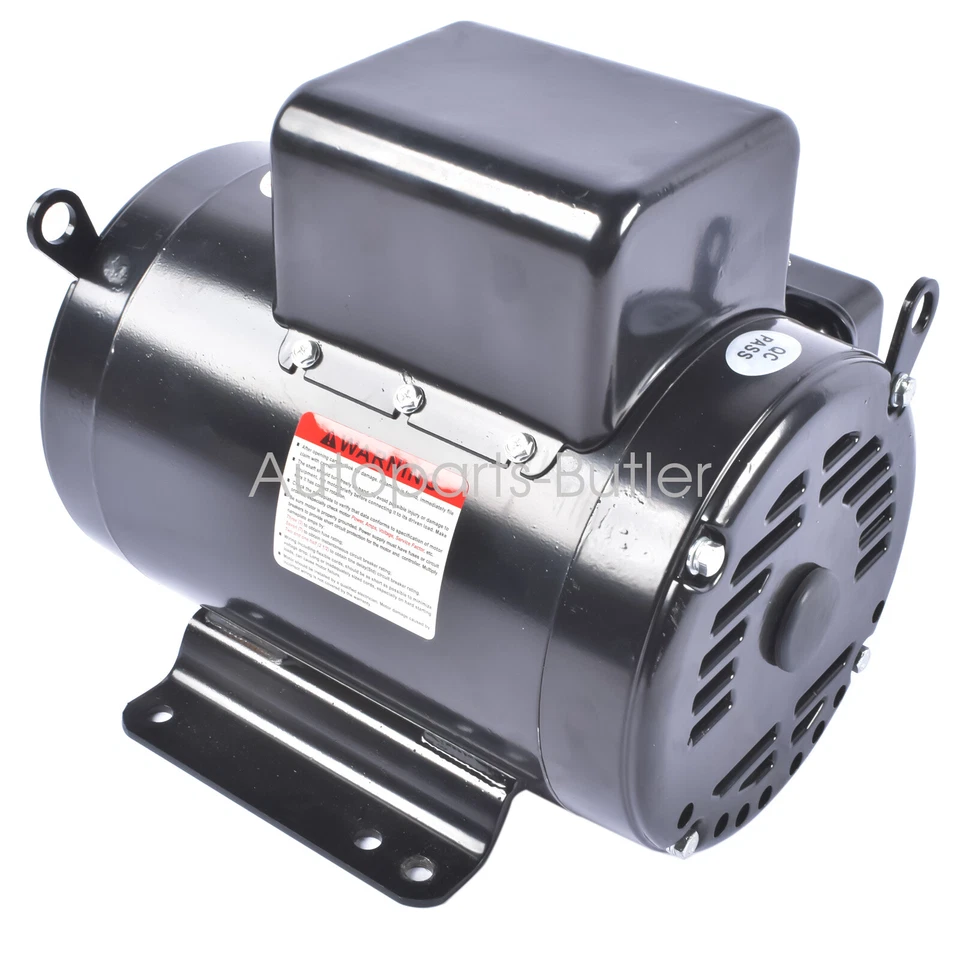 7.5 HP Single Phase Electric Compressor Motor 3450RPM 184T Frame CW/CCW Rotate - Image 4 of 4