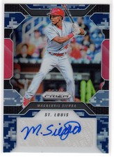# /15 RC Auto!  ** Magneuris Sierra **  2017 Prizm CAMO Refractor   Rookie