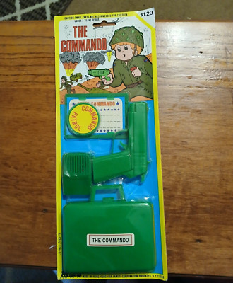 RARE/ VINTAGE EARLY 1970'S COMMANDO TOYS MADE IN HONG KONG BY FAMUS TOYS.