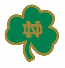 Notre Dame Fighting Irish Secondary Logo (2006-2015) Vinyl Sticker/Decal 14
