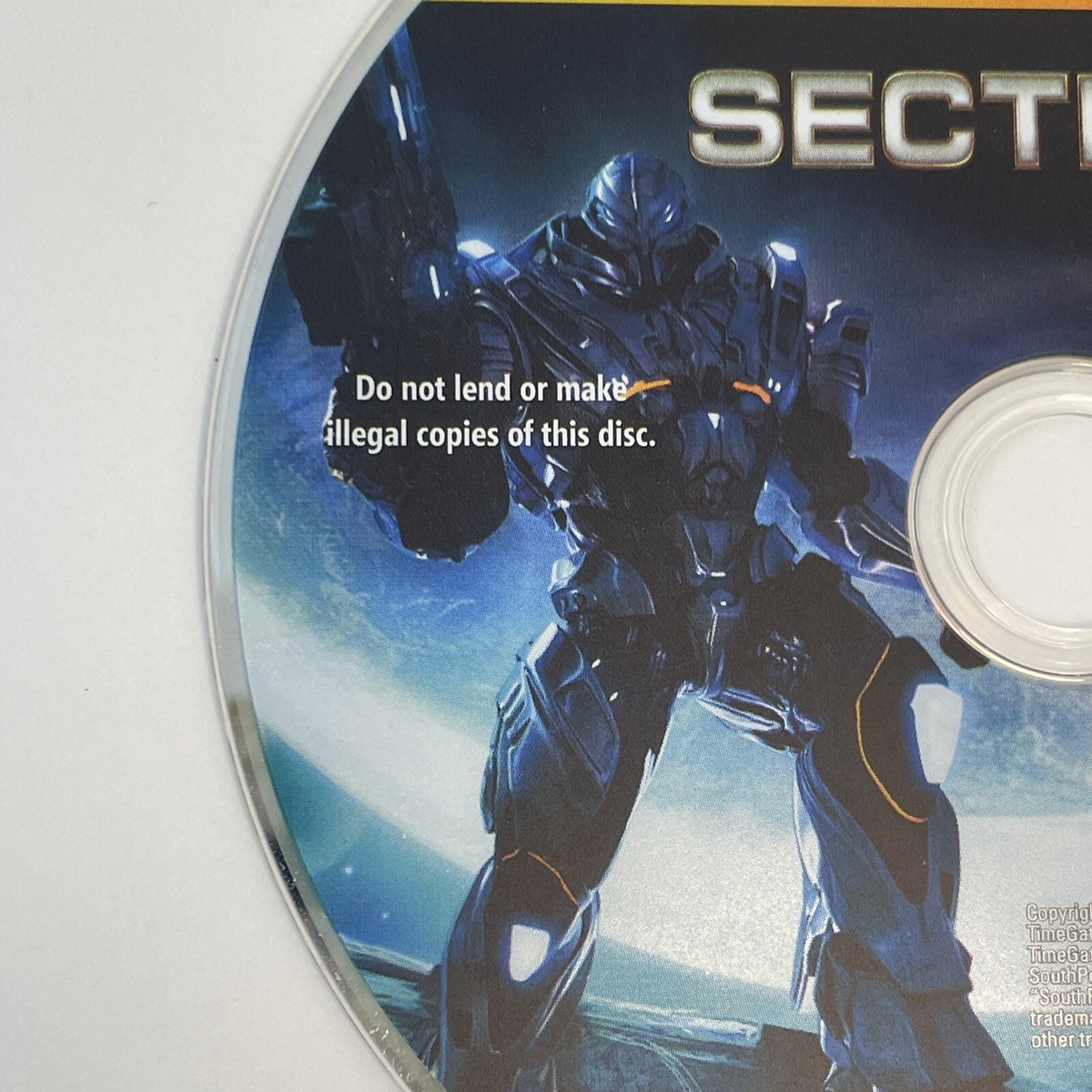 Section 8 PC Game For Windows Live SouthPeak Games DISK ONLY