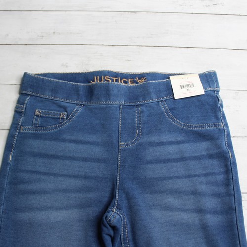 Lote de jeans azules denim Justice para niñas talla 14 - Imagen 10 de 14